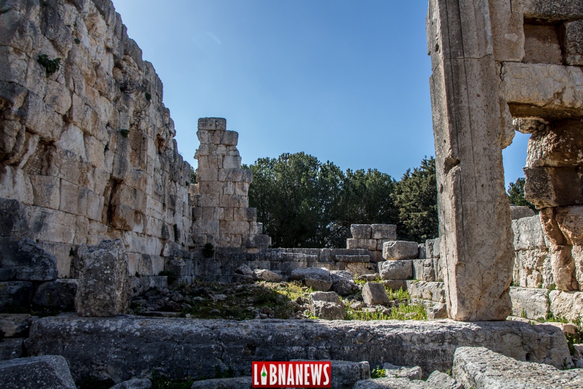 Le temple est d'Ein Akrine. Crédit Photo: François Bacha pour Libnanews.com
