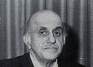 Patrimoine : La Middle East offre la collection de livres Edmond Naim à la Bibliothèque Nationale Edmond Naïm en 1988. Source Photo: Wikipedia