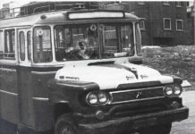 Le fameux bus dans lequel se déplaçaient les Palestiniens traversant le quartier d'Ein Remmaneh