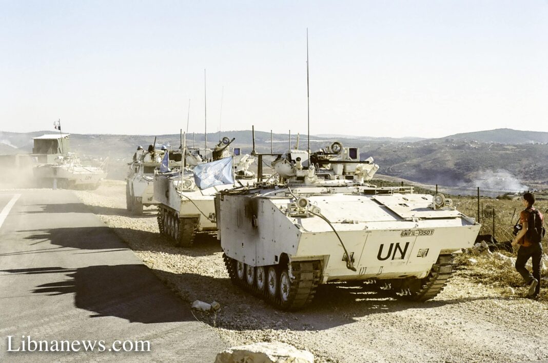 La cérémonie du 14 juillet 2009 à At Tiri au Sud Liban en compagnie du Contingent Français de la FINUL. Crédit photo: Libnanews.com, tous droits réservés.