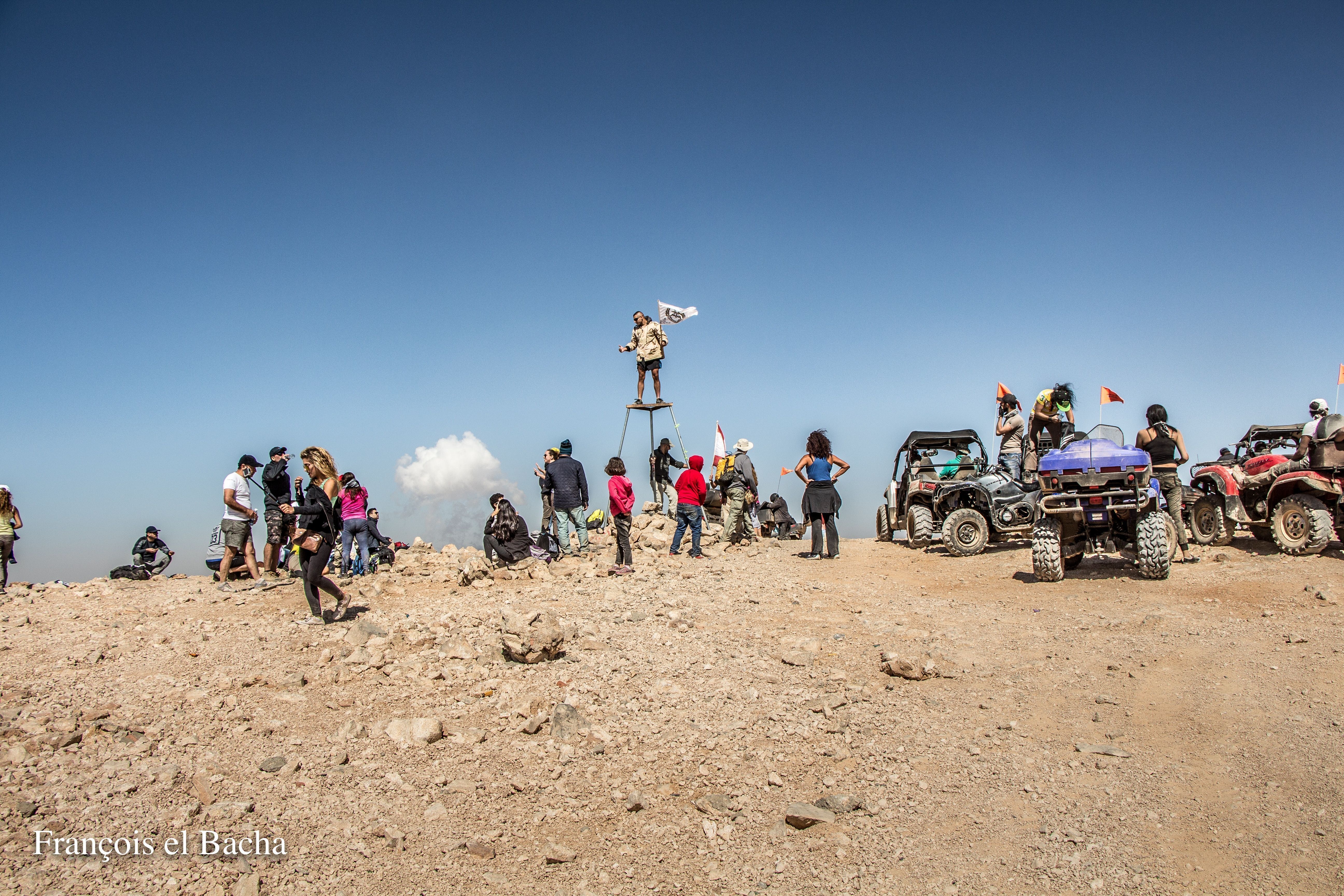Le sommet de Kornet Saouda. Crédit Photo: François el Bacha, tous droits réservés.