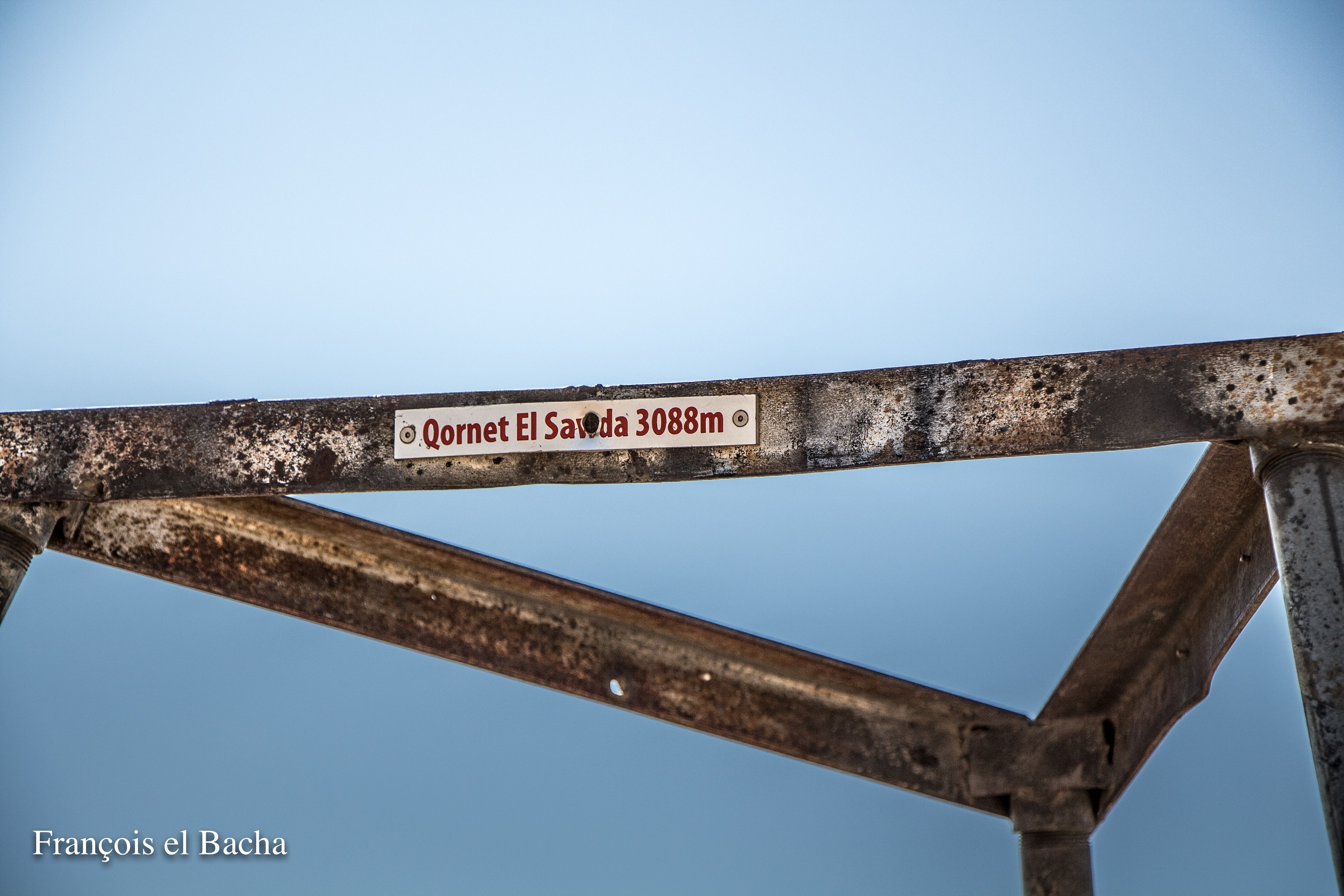 Liban/Culture: Au plus haut sommet du Liban, Kornet Sawda