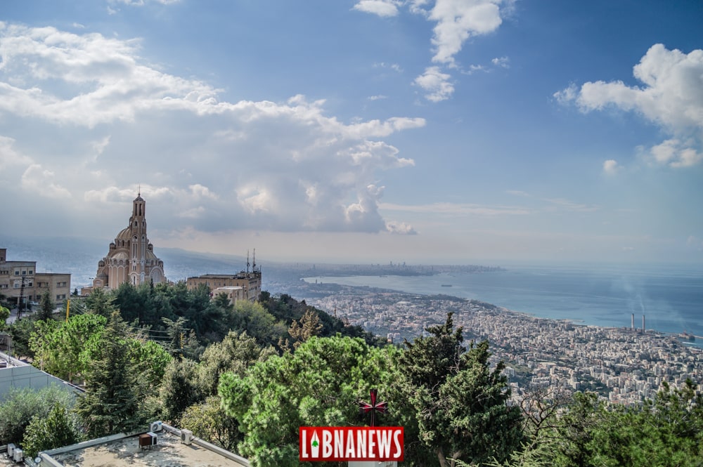Beyrouth vu depuis Harissa. Crédit Photo: François el Bacha pour Libnanews.com. Tous droits réservés