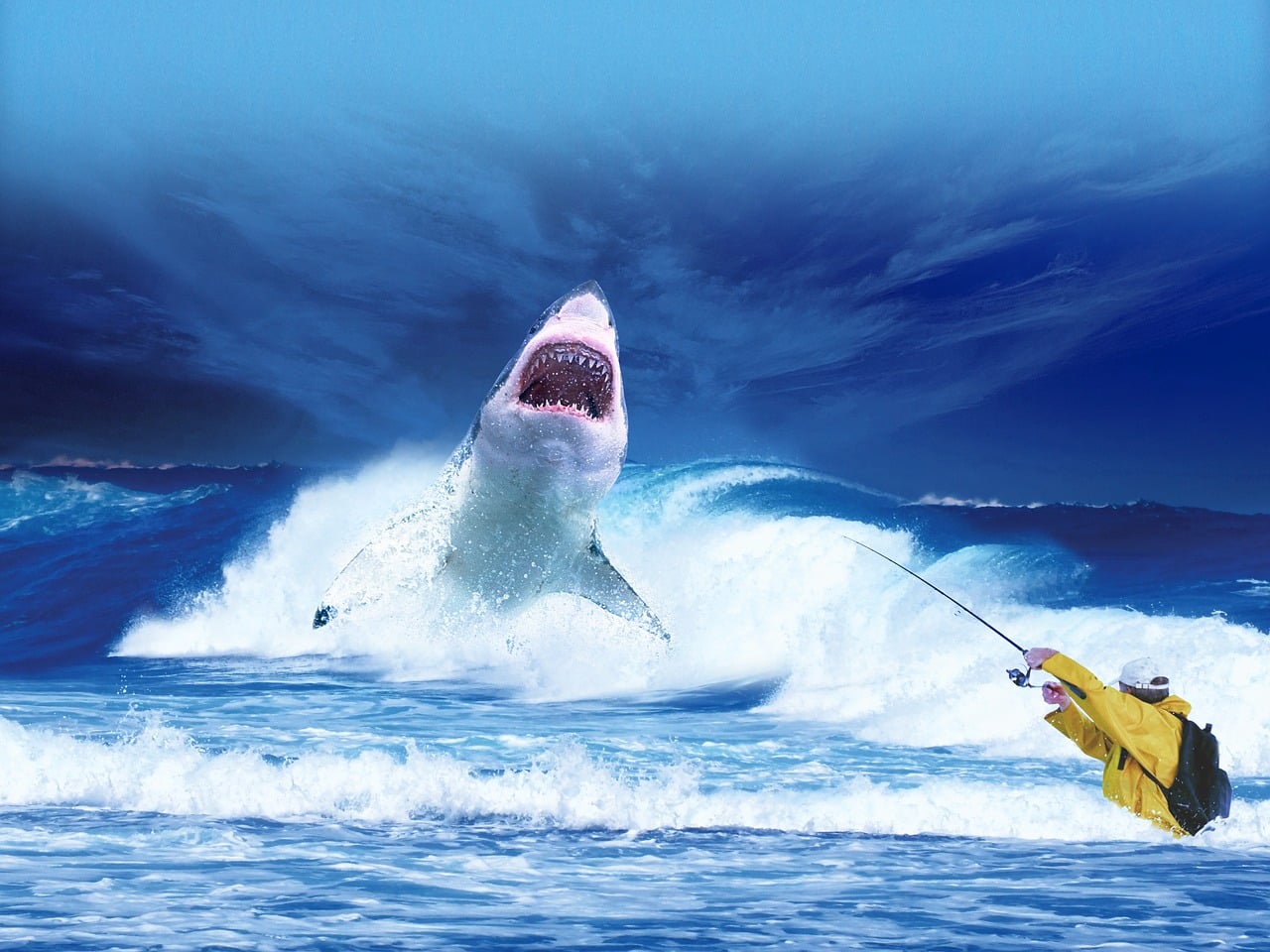 Requin d'Avril par Nasri Messarra