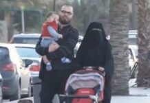 Romain Caillet et son épouse.