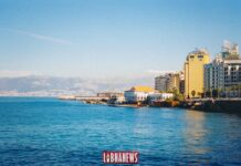 Vue depuis la corniche de Beyrouth. Crédit photo: François el Bacha pour Libnanews.com. Tous droits réservés