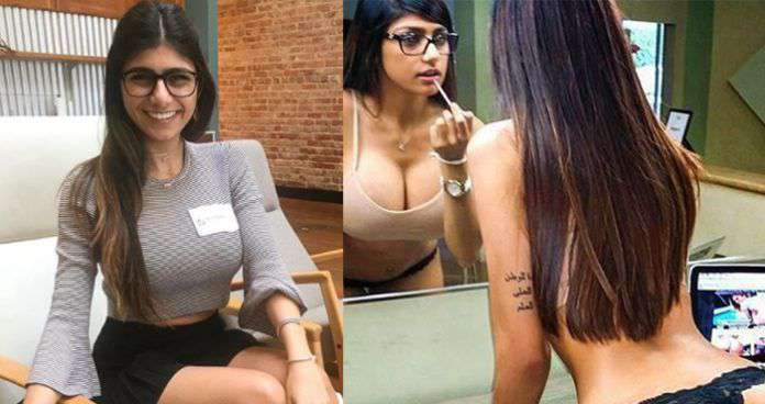 L'actrice porno d'origine libanaise Mia Khalifé