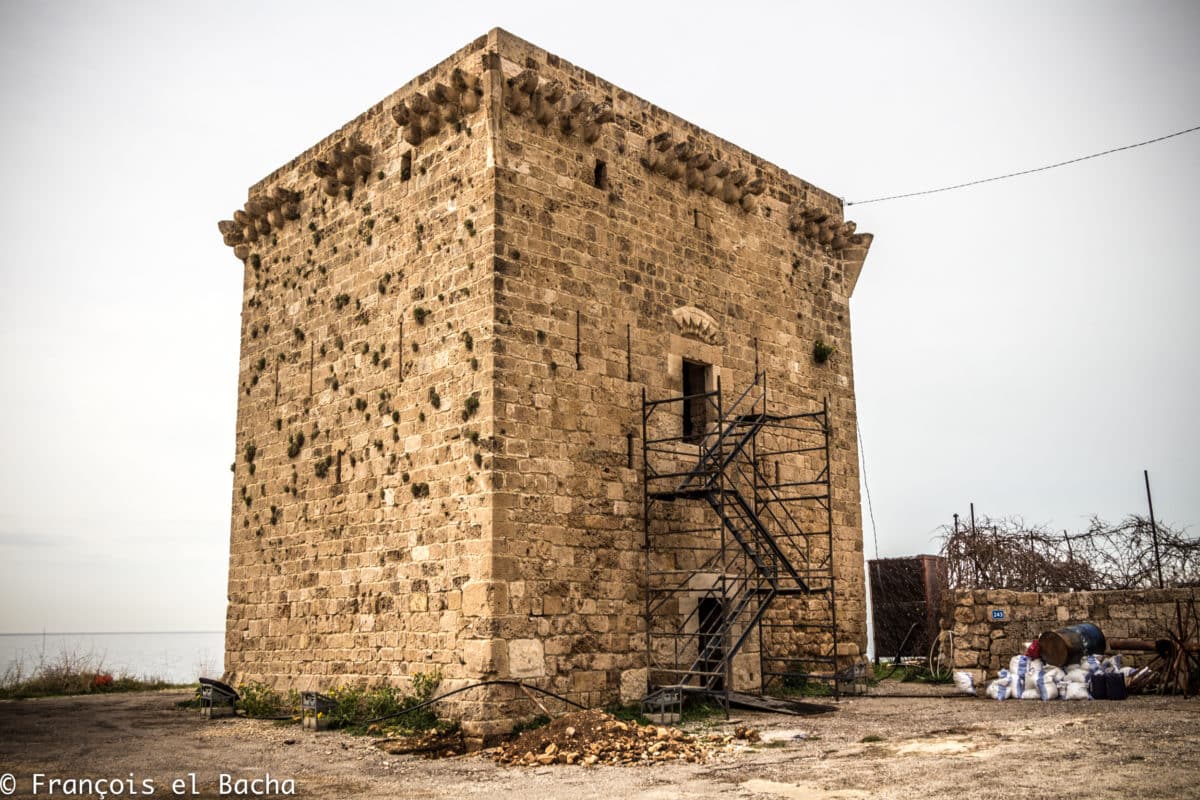 Líbano / Patrimonio: una torre de cruce de la costa libanesa: Burj el Fidar