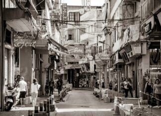 Une ruelle de Bourj Hammoud, quartier arménien de Beyrouth. Source Photo: Pixabay.com