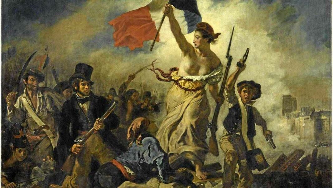 Photo : Eugene Delacroix, La liberté guidant le peuple (1830)