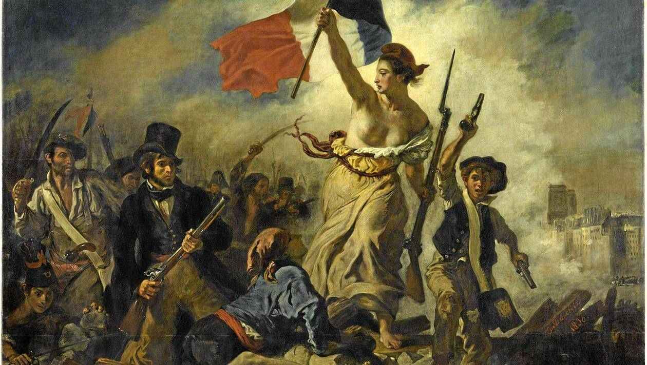 Photo : Eugene Delacroix, La liberté guidant le peuple (1830)