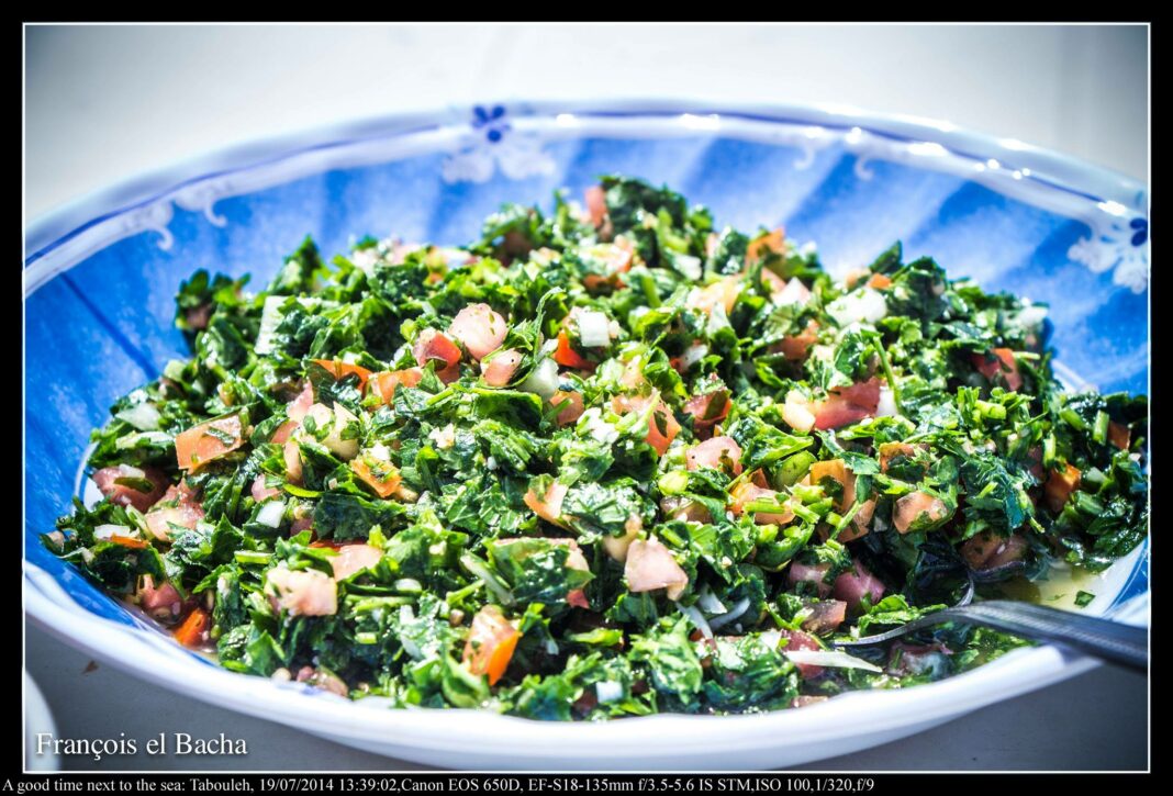 libanesisches Tabouleh. Bildnachweis: Fran&ccedil;ois el Bacha