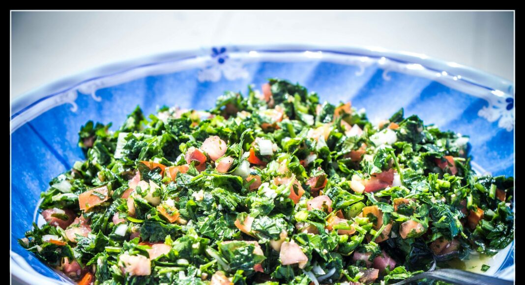 التبولة اللبنانية. مصدر الصورة: فرانسوا الباشا