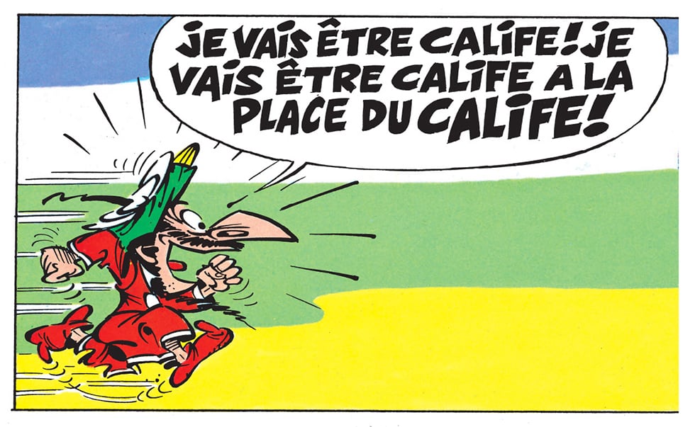 Iznogoud, le lama et l’intello-fasciste