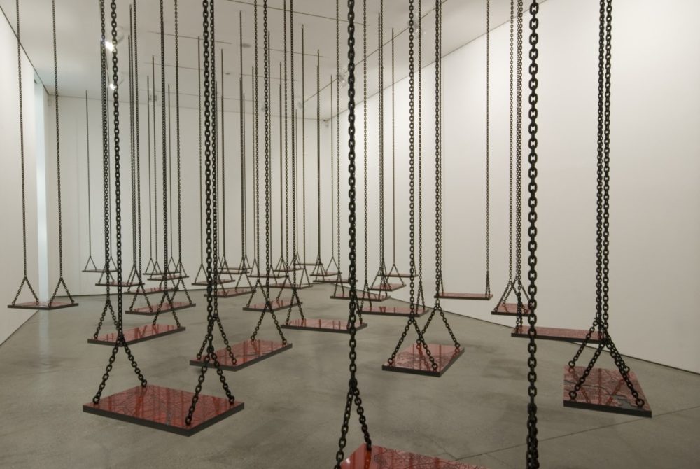 Photo : Installation de Mona Hatoum, 2009-2011