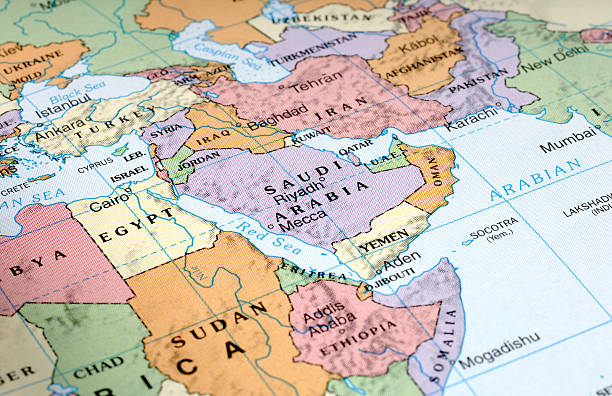 carte Moyen Orient