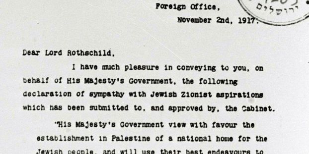 100 ans après la déclaration Balfour, que reste‑t‑il du sionisme ?