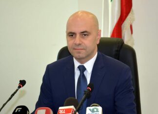 Liban: la pollution à l’origine de 6000 cas de cancers Le Ministre de la Santé, Ghassan Hasbani. Crédit photo: Dalati & Nohra