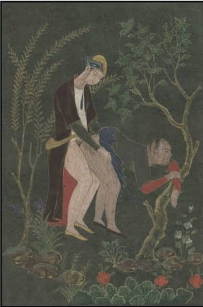 Figure 6 : Hommes " gay " ayant des rapports sexuels en Iran séfévide