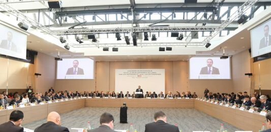 Photo de la conférence CEDRE d'aide économique au Liban qui s'est tenue le 6 avril 2018 à Paris, en présence du Premier Ministre Libanais Saad Hariri et de 46 pays et organisations. Crédit Photo: Dalati & Nohra.