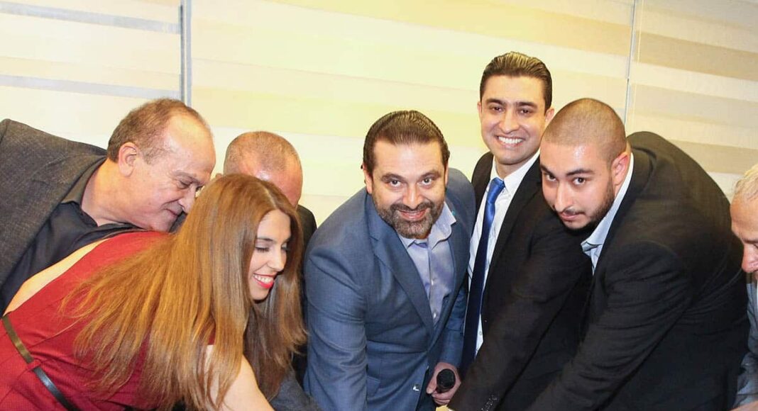 Saad Hariri en campagne électorale. Crédit Photo: Dalati & Nohra.