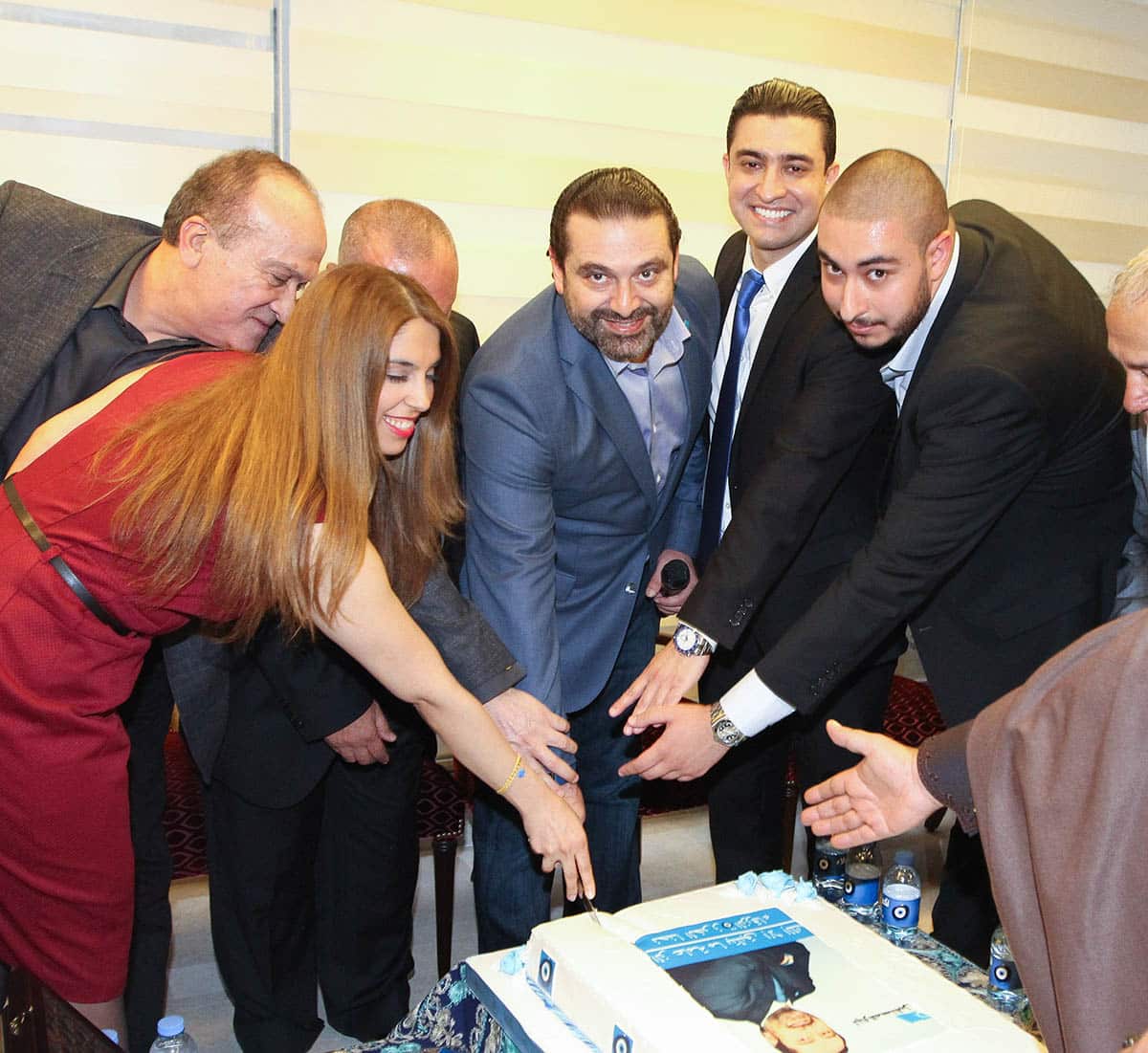 Elections Législatives: Les institutions publiques en congé du 4 au 7 mai Saad Hariri en campagne électorale. Crédit Photo: Dalati & Nohra.