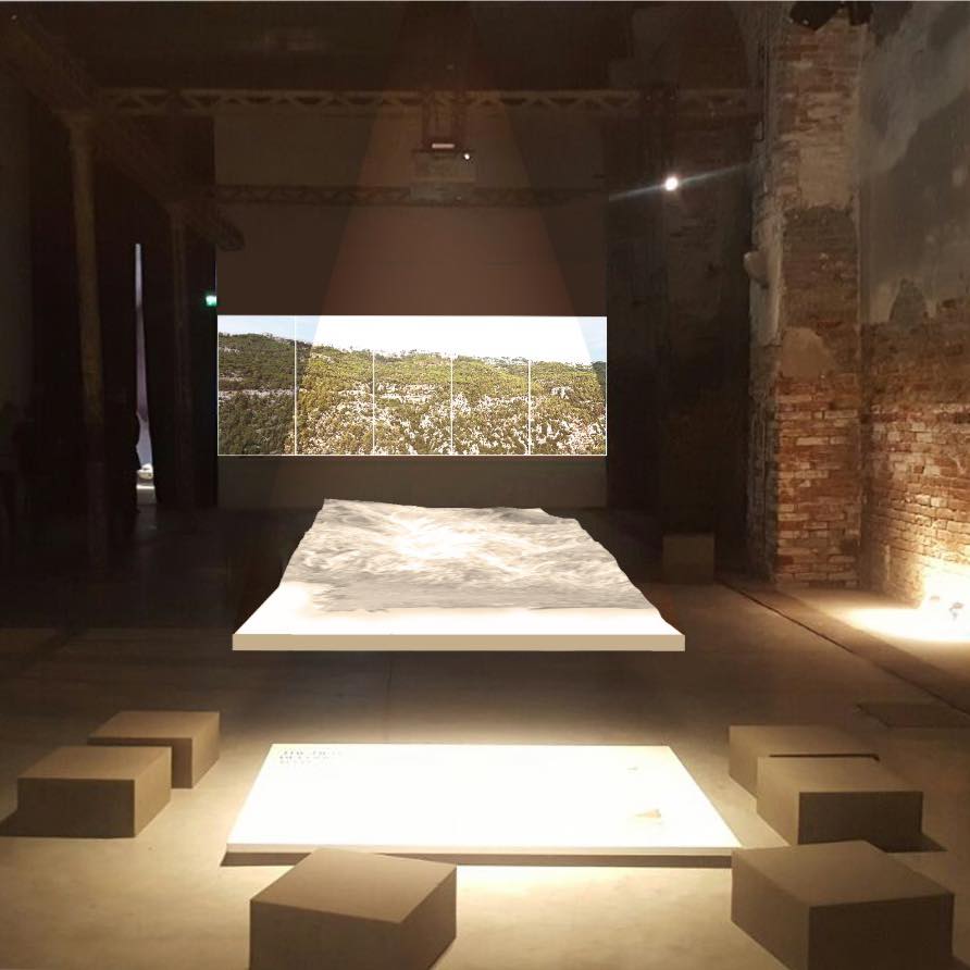 Perspective View of the Lebanese Pavilion. ©️ Hala Younes Architecture and Landscape