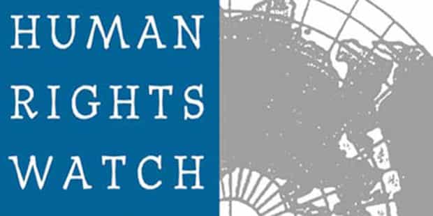 Le logo d'HRW