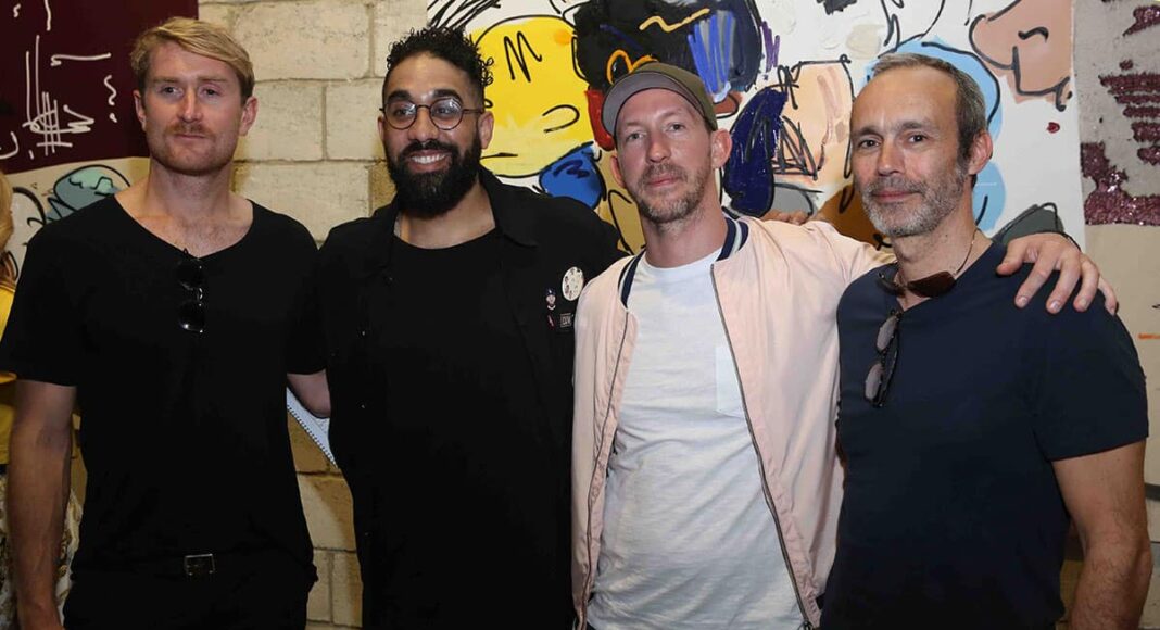 Rob Tucker, Jonni Cheatwood, George Morton Clark, et Jean-Philippe Duboscq