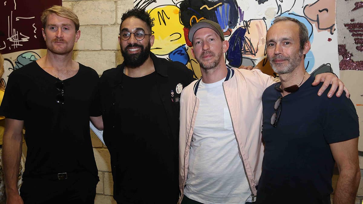 Inauguration de l’exposition “The Urban Experience” Rob Tucker, Jonni Cheatwood, George Morton Clark, et Jean-Philippe Duboscq