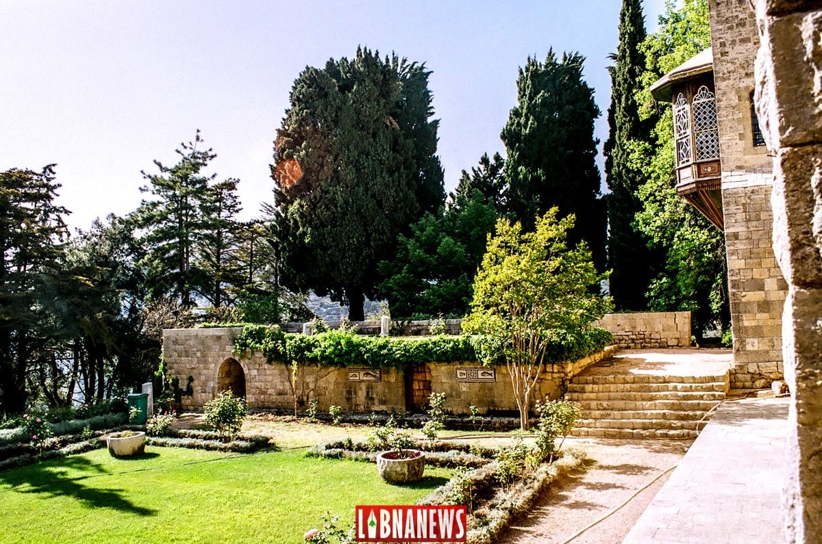 Le jardin du Palais de Beiteddine. Crédit Photo: François el Bacha pour Libnanews.com. Tous droits réservés.