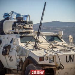 The ceremony of July 14, 2009 in At Tiri in South Lebanon in the company of the French Contingent of UNIFIL. Photo credit: Libnanews.com, all rights reserved.