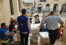 Élections municipales au Liban : un scrutin en quatre phases dès le 4 mai بدأت السلطات ، السبت ، توزيع صناديق الاقتراع لانتخابات الأحد 6 مايو. مصدر الصورة: NNA
