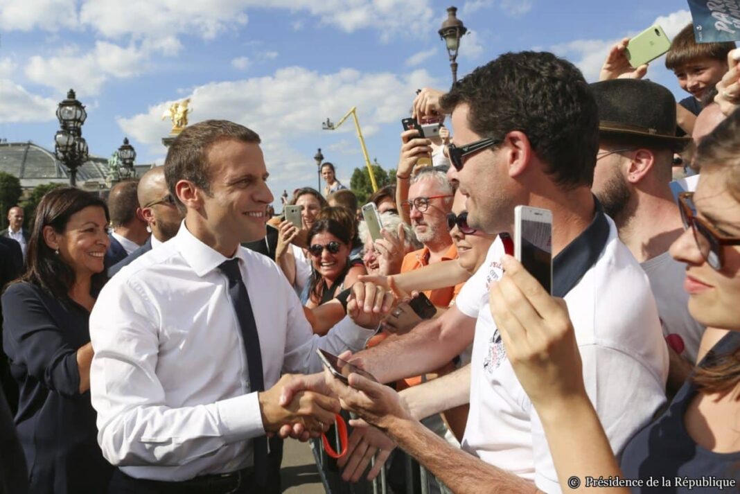 JOURNÉE INTERNATIONALE OLYMPIQUE – VILLE DE PARIS. © Présidence de la République - G.Mariette