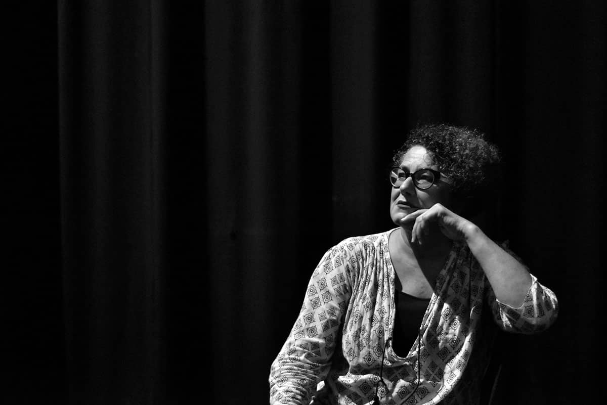 Lina Abyad, un amour de théâtre, Le public le sent : ma liberté est la sienne Photo Lina Abyad, credit Maya Alameddine.