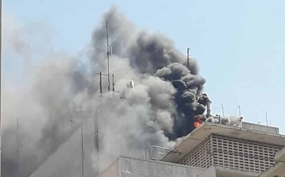 Capture d'écran des images qui circulent sur les réseaux sociaux