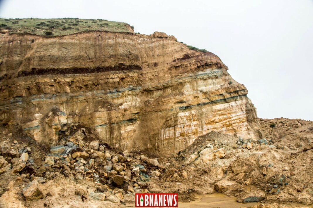 Les Carrières de Jabal Hadid, dans les hauteurs du Kesrouan. Crédit Photo: François el Bacha pour Libnanews.com