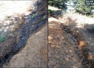 Des Libanais sans réserves lâchent leurs égouts au cœur d’une réserve naturelle au Liban Nord Des Libanais sans réserves lâchent leurs égouts au cœur d’une réserve naturelle au Liban Nord