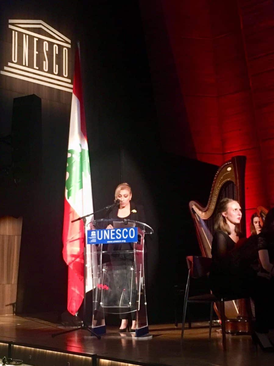 Mme Sahar Baassiri, Ambassadrice, déléguée permanente du Liban auprès de L'UNESCO