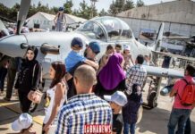 Le Public du Show de l'Armée de l'Air Libanaise. Crédit Photo: François el Bacha pour Libnanews.com. Tous droits réservés.