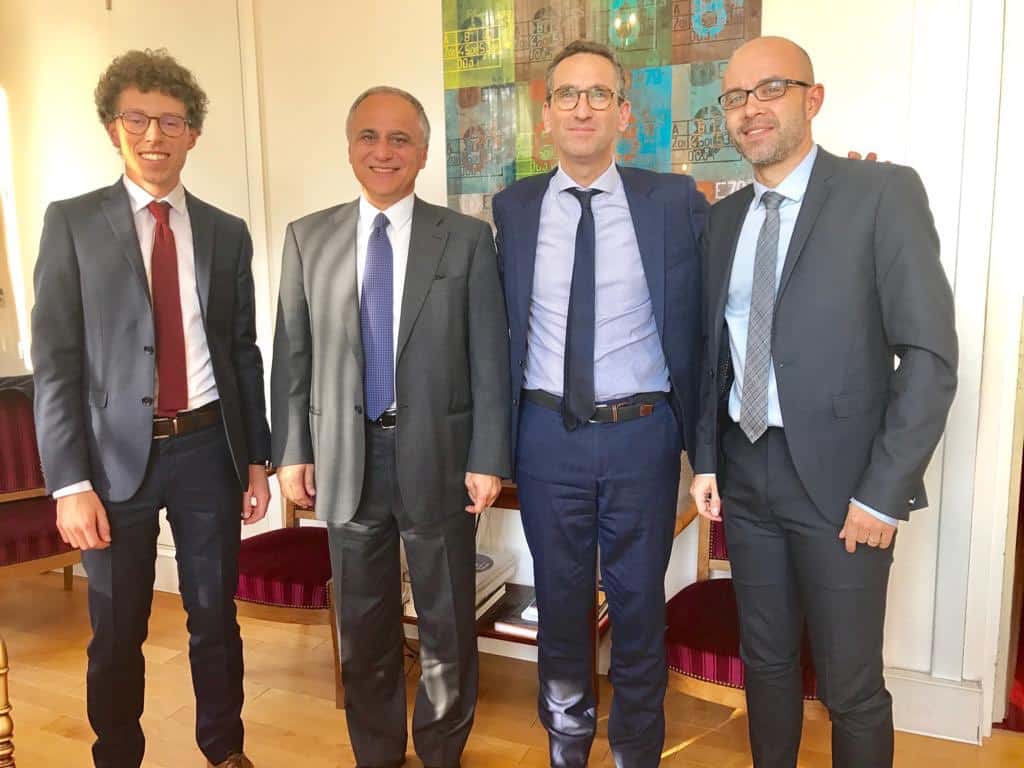 Fouad Abou Nader reçu à l’Élysée