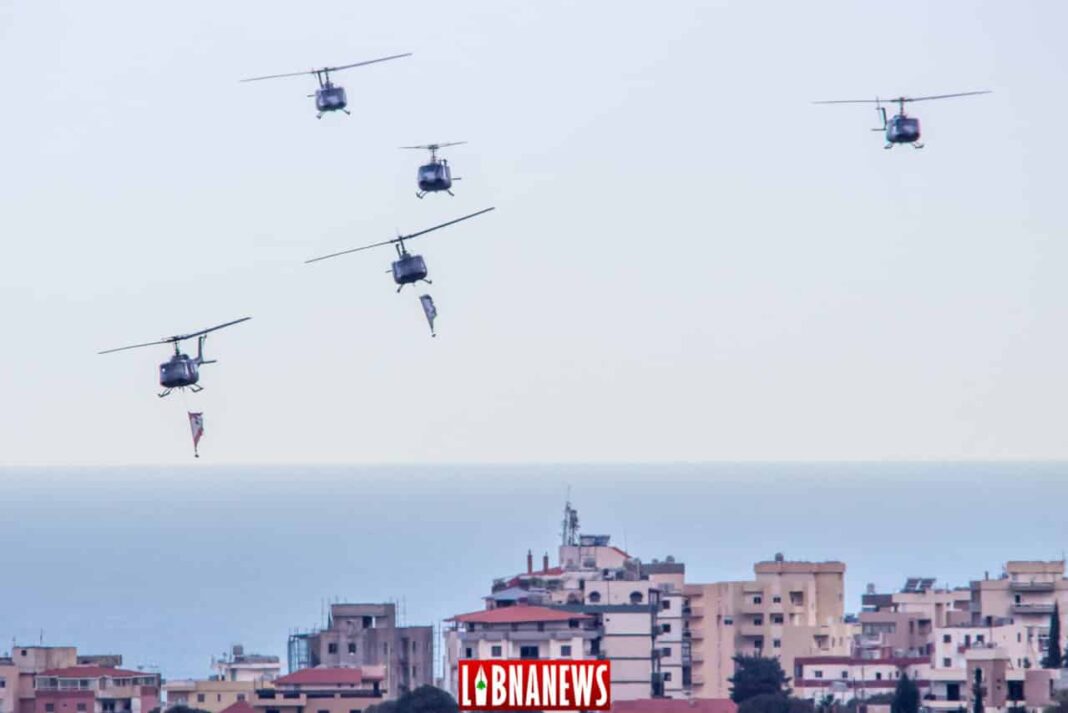 Liban: Quelques Images du Défilé Aérien de la 75ème fête de l'Indépendance