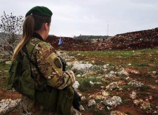 Sud Liban: Des Soldates de l'Armée Libanaise déployées face à Tsahal