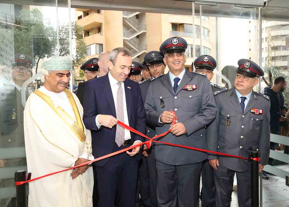 L’inauguration officielle de deux postes de police à Ramlet El Bayda et à Raouché
