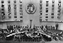L'adoption de la déclaration universelle des droits de l'Homme à l'ONU.