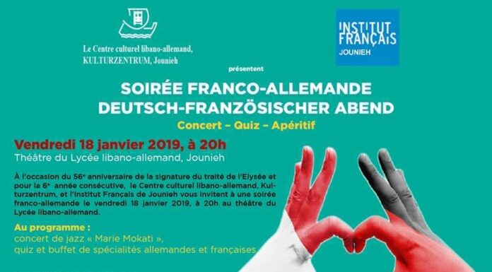 Soirée franco-allemande au Lycée libano-allemand