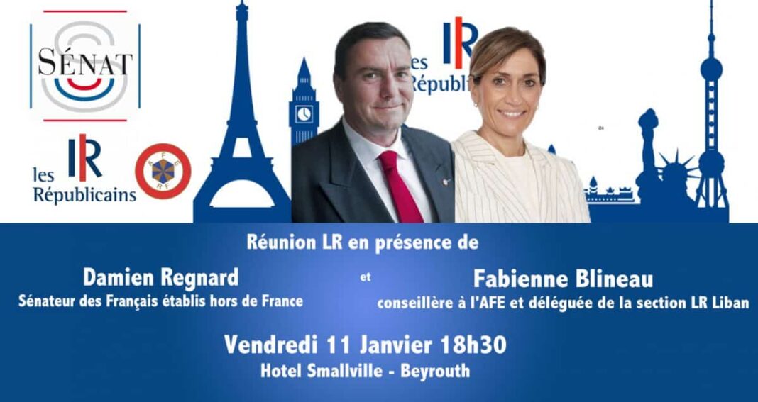 Rencontre-débat avec Monsieur Damien Regnard et les Républicains du Liban