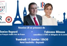 Rencontre-débat avec Monsieur Damien Regnard et les Républicains du Liban