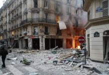Explosion dans un quartier touristique de Paris