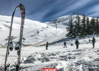 Libano/turismo: sciare a Kfardebian